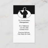 建築管理サービス 名刺 (正面)