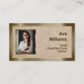 建築管理 名刺 (正面)