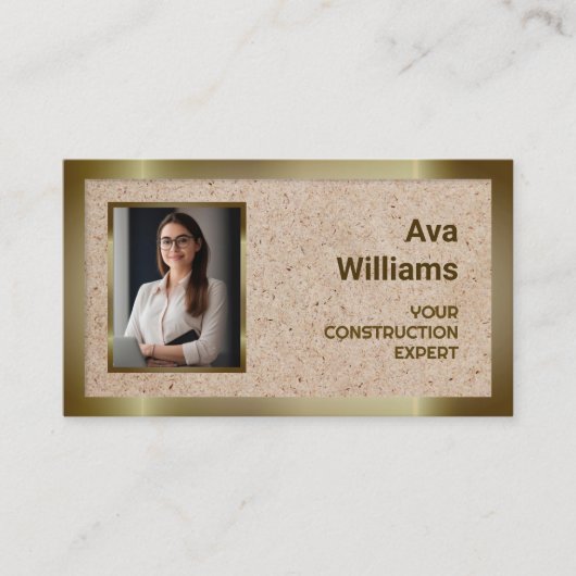 建築管理 名刺 (正面)