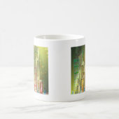 建築素晴らし都市景観アートアクセサリー コーヒーマグカップ (中央)