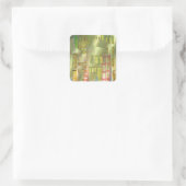 建築素晴らし都市景観アートアクセサリー スクエアシール (バッグ)