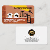 建築縁ど用木材 名刺 (正面/裏面)