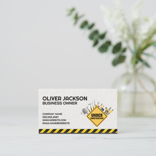 建築署名ツールとハードウェアツール 名刺 (スタンド正面)