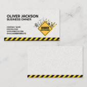 建築署名ツールとハードウェアツール 名刺 (正面/裏面)