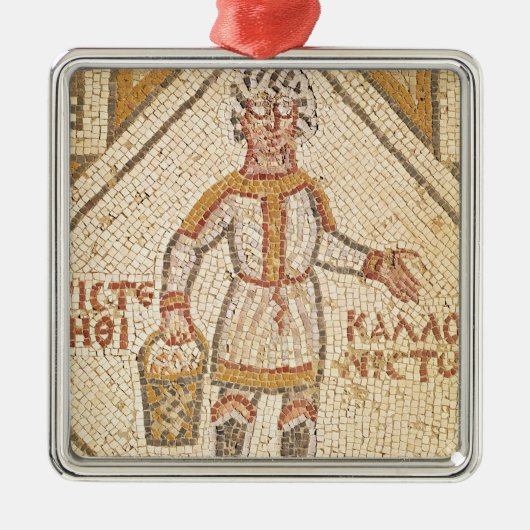 建築者の舗装の詳細 メタルオーナメント (正面)