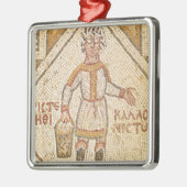 建築者の舗装の詳細 メタルオーナメント (左)