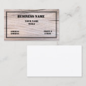 建築者及び建築のデザインの名刺 名刺 (正面/裏面)