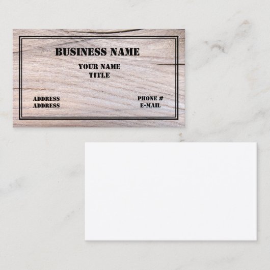 建築者及び建築のデザインの名刺 名刺 (正面/裏面)