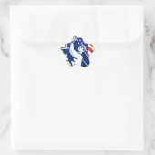 建築製鉄工Iビーム米国国旗 星シール (バッグ)