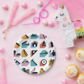 建築記号 ペーパープレート (パーティー)