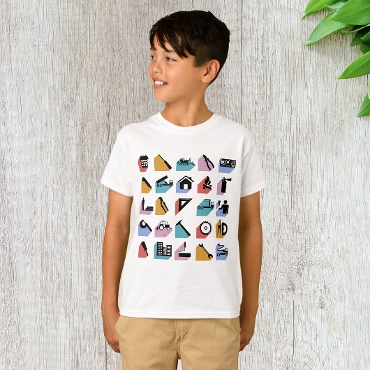 建築記号 Tシャツ