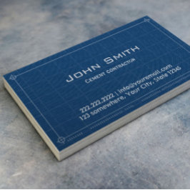 建築設計図セメント契約者 名刺