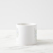 建築設計図 エスプレッソカップ (正面)