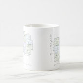 建築設計図 コーヒーマグカップ (中央)