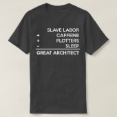 建築設計式 Tシャツ (デザイン正面)