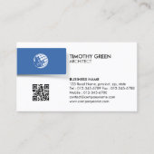 建築設計請負業者 名刺 (正面)