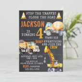 建築誕生日の招待状 招待状 (スタンド正面)