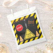 建築誕生日をテーマにした有難う フェイバーバッグ (クリップ留めされた状態)