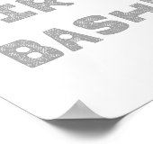 建築誕生日ウェルカムポスター ポスター (角)