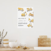 建築誕生日ウェルカムポスター ポスター (キッチン)