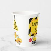 建築誕生日クローズザロード 紙コップ (右)