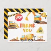 建築誕生日サンキューカード- WH シーズンカード (正面/裏面)