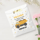 建築誕生日サンドトラックの好意バッグ フェイバーバッグ (封をした状態)