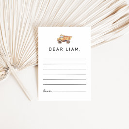 建築誕生日タイムカプセルノートカード ノートカード