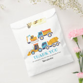 建築誕生日ダンプトラックパーティーありがとうF フェイバーバッグ (封をした状態)