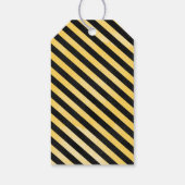 建築誕生日ダンプトラックパーティーの好意 ギフトタグ (裏面)