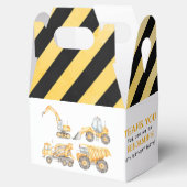 建築誕生日ダンプトラックパーティー フェイバーボックス (オープン)