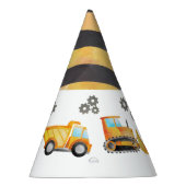 建築誕生日ハット用建築パーティー パーティーハット (右)