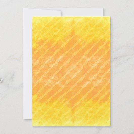 建築誕生日パーティーの写真 招待状 (裏面)