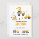 建築誕生日パーティーの招待テンプレート 招待状 (正面)