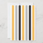 建築誕生日パーティーの招待テンプレート 招待状 (裏面)