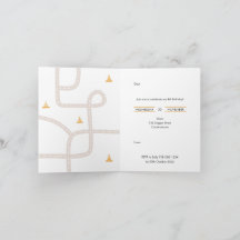 建築誕生日パーティーへの招待