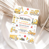 建築誕生日パーティーへの招待 招待状