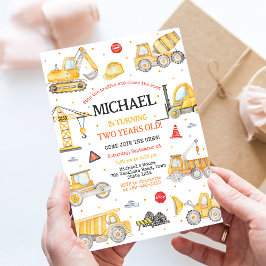 建築誕生日パーティーへの招待 招待状