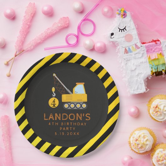 建築誕生日パーティークローズザロード ペーパープレート (パーティー)