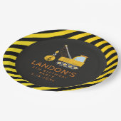 建築誕生日パーティークローズザロード ペーパープレート (アングル)