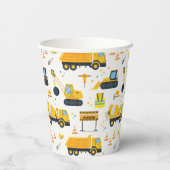 建築誕生日パーティー紙カップ – イエローデュ 紙コップ (裏面)