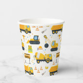 建築誕生日パーティー紙カップ – イエローデュ 紙コップ (正面)