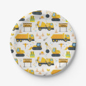 建築誕生日パーティー紙プレート ペーパープレート (正面)