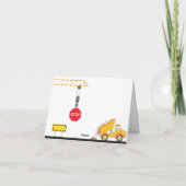 建築誕生日パーティー サンキューカード (裏面)