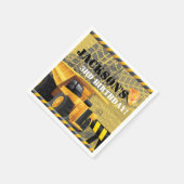 建築誕生日パーティー スタンダードカクテルナプキン (角)