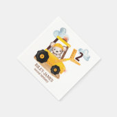 建築誕生日パーティー スタンダードカクテルナプキン (角)