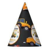 建築誕生日パーティー パーティーハット (左)