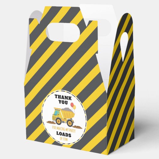 建築誕生日パーティー フェイバーボックス (オープン)