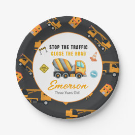 建築誕生日パーティー ペーパープレート