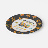 建築誕生日パーティー ペーパープレート (アングル)